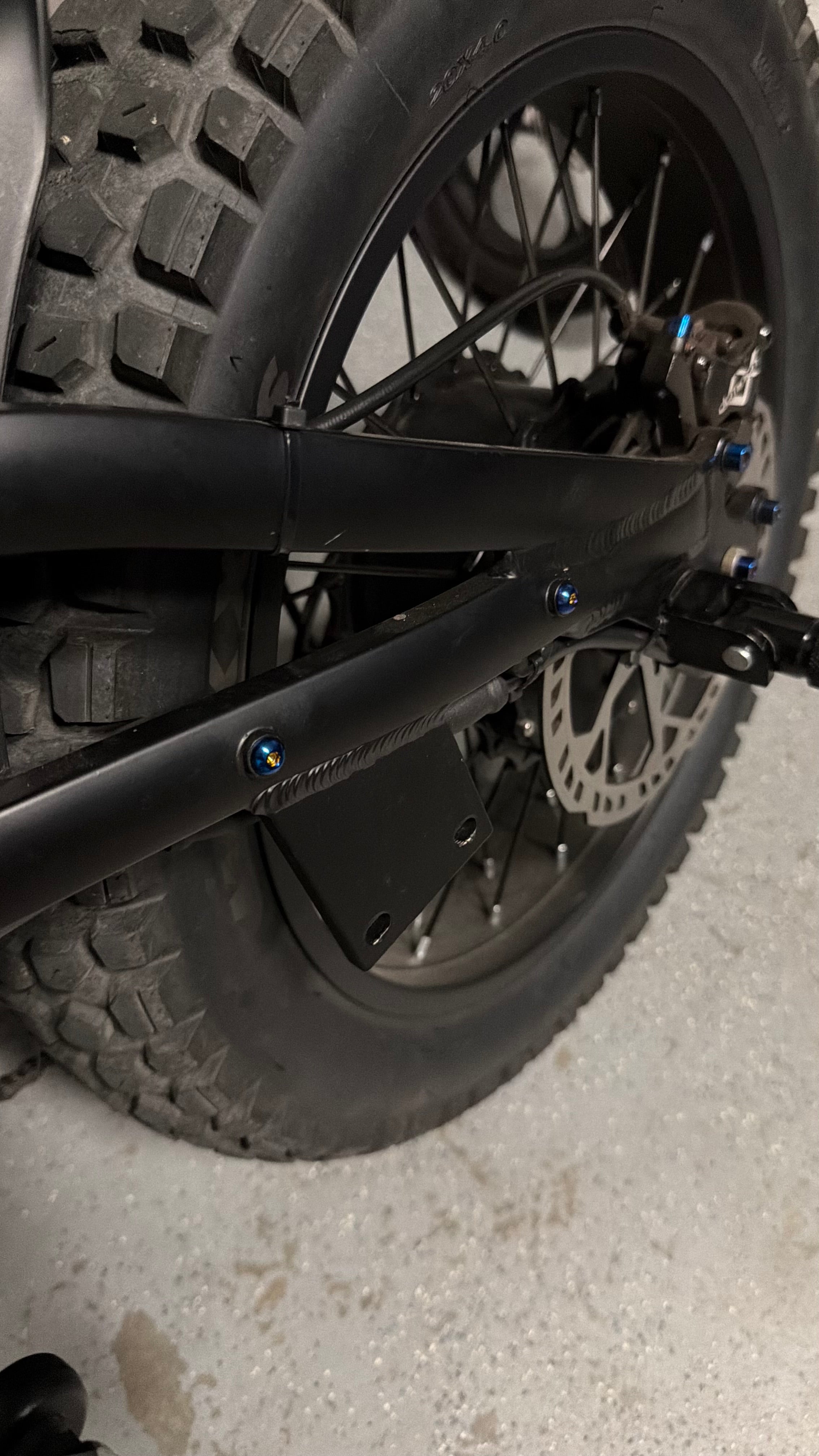 Ghostcat titanium bolt kit